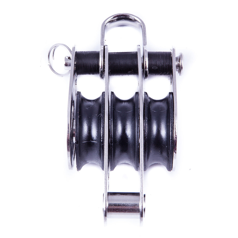 Bloc triple SeaSure 25 mm avec ringot central