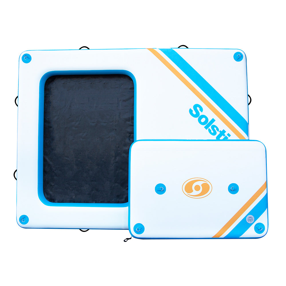 Quai en filet Solstice Watersports 10 x 8 avec insert amovible