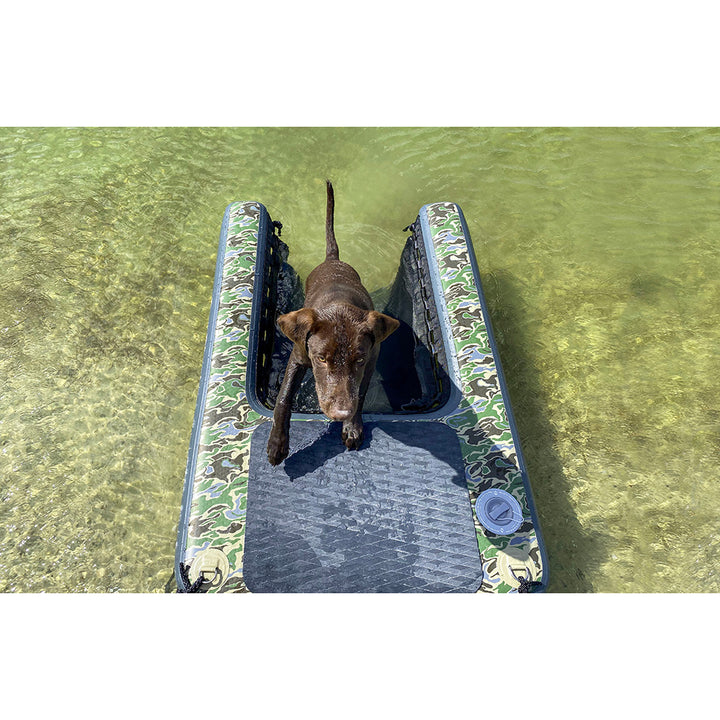 Rampe gonflable pour chien Solstice Watersports PupPlank - XL Sport - Camouflage