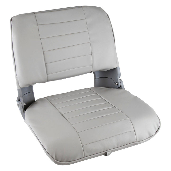 Siège de pêche rabattable Wise Pro Style Clamshell - Gris