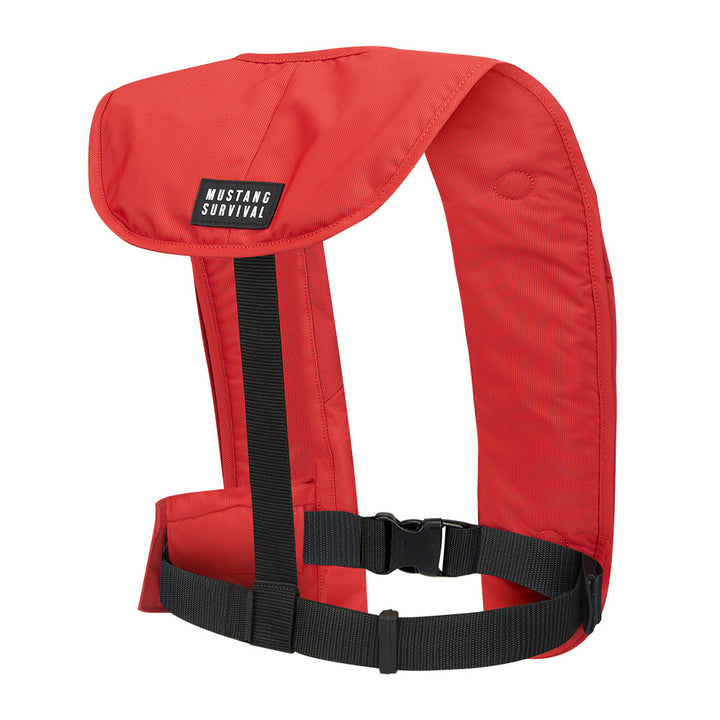 Gilet de sauvetage gonflable convertible Mustang MIT 150 - Rouge