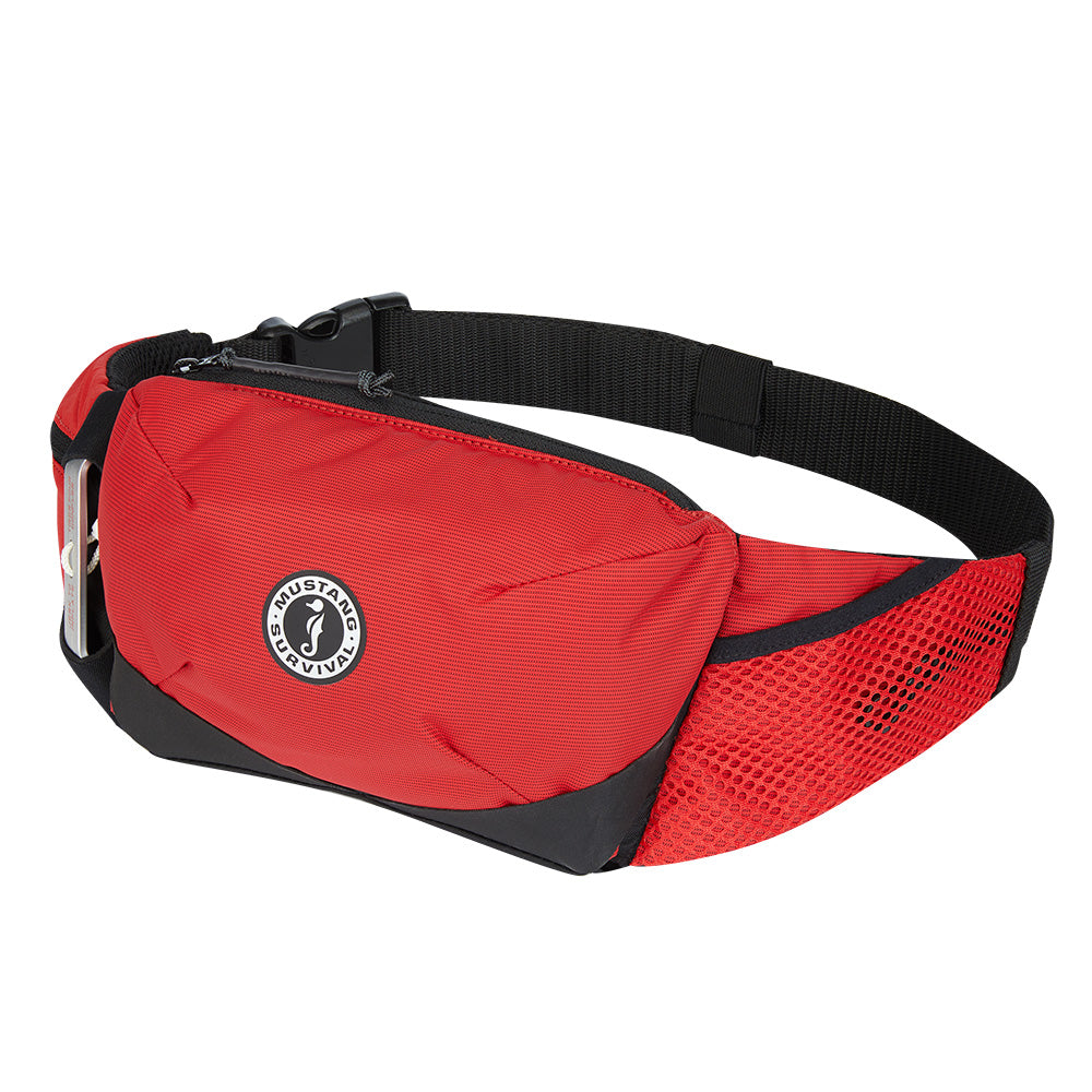 Sac ceinture gonflable manuel Mustang Essentialist - Rouge