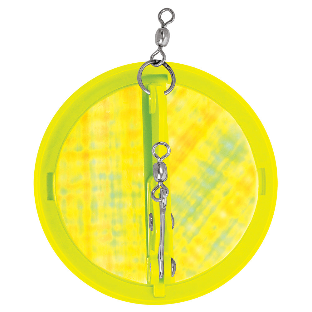 Luhr-Jensen Dipsy Diver 2-1/4" - Chartreuse/Silver Bottom Moon Jelly