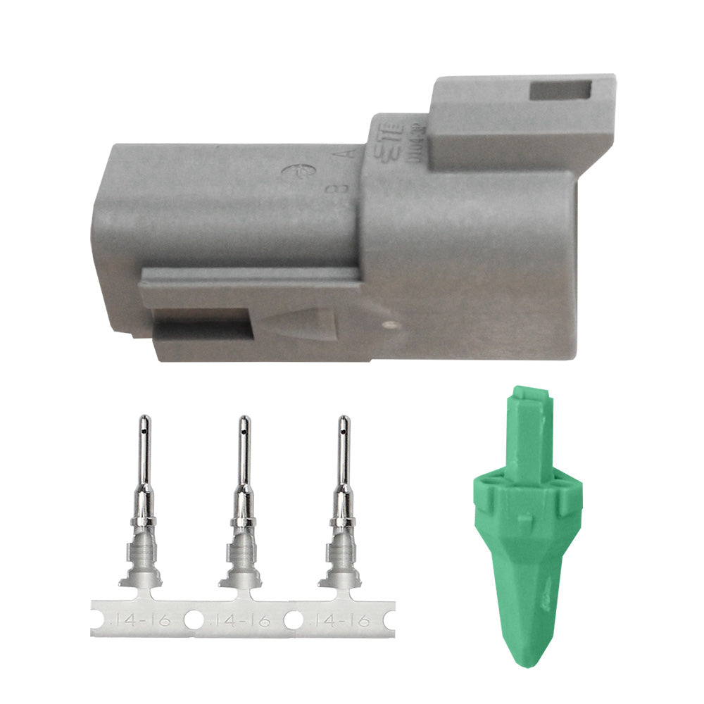 Kit de réparation de prise Pacer DT Deutsch - 14-18 AWG (3 positions)