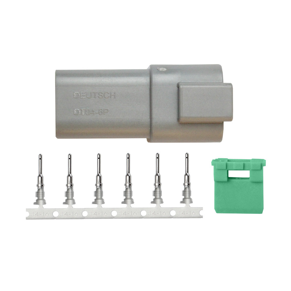 Kit de réparation de prise Pacer DT Deutsch - 14-18 AWG (6 positions)
