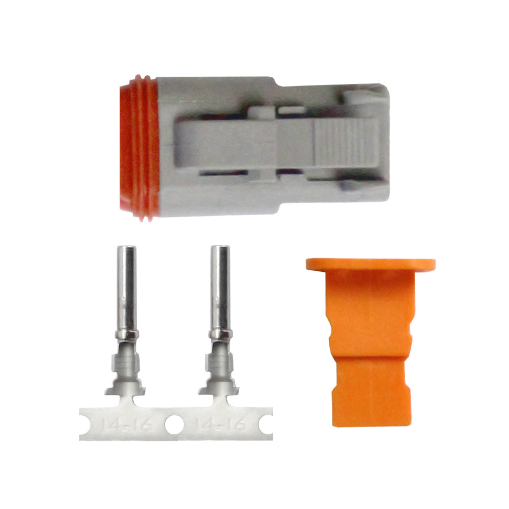 Kit de réparation de prise Pacer DT Deutsch - 14-18 AWG (2 positions)