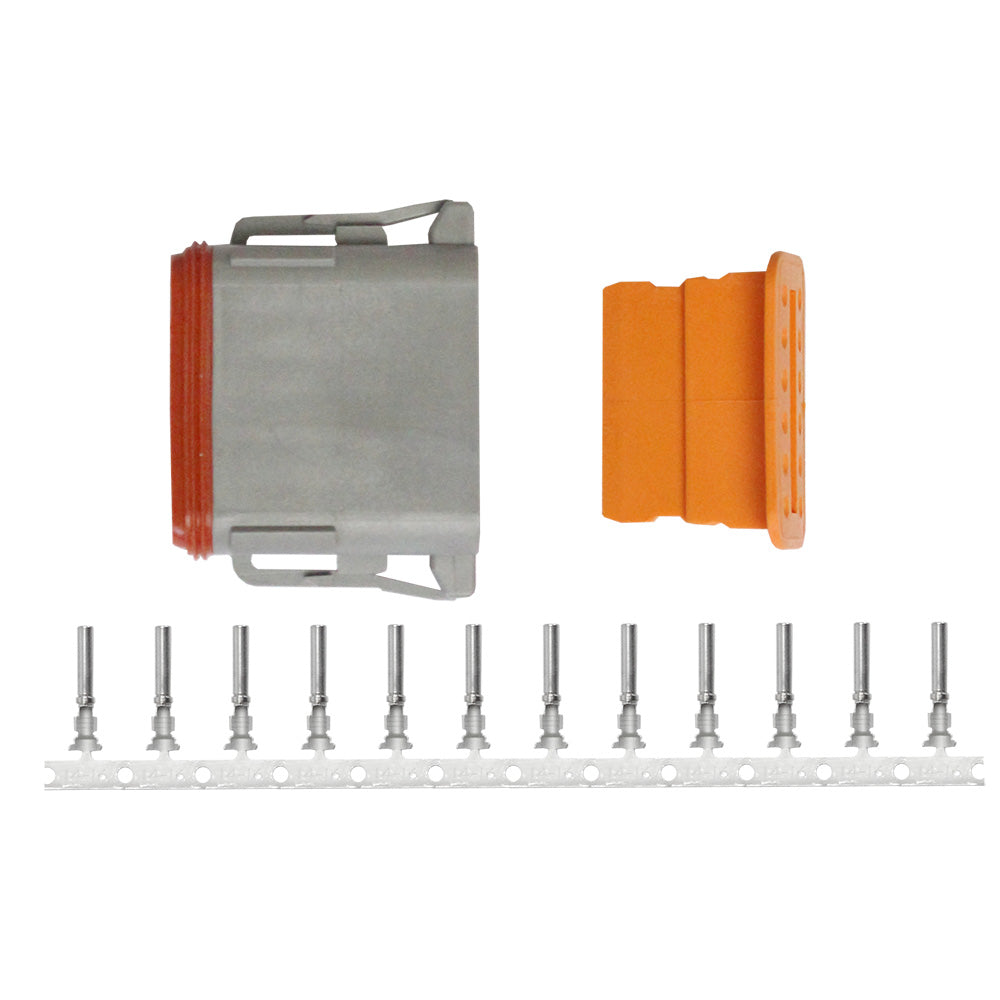 Kit de réparation de prise Pacer DT Deutsch - 14-18 AWG (12 positions)
