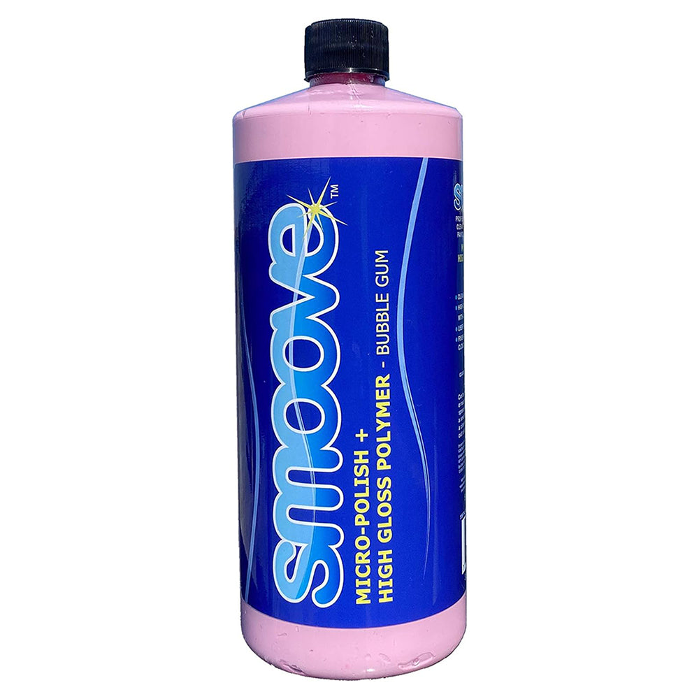 Vernis micro-polissoir Smoove Bubble Gum + polymère haute brillance - Quart