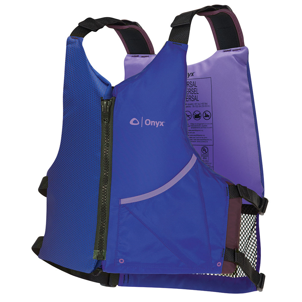 Gilet de sauvetage Onyx Universal Paddle PFD - Adulte - Bleu/Violet