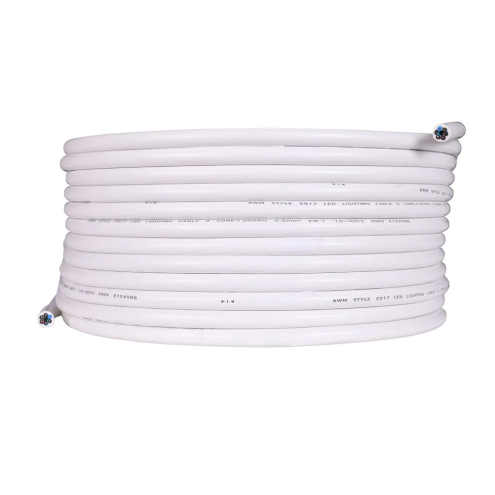 Câble LED Fusion Marine (6 conducteurs x 20 AWG, 0,5 mm²)
