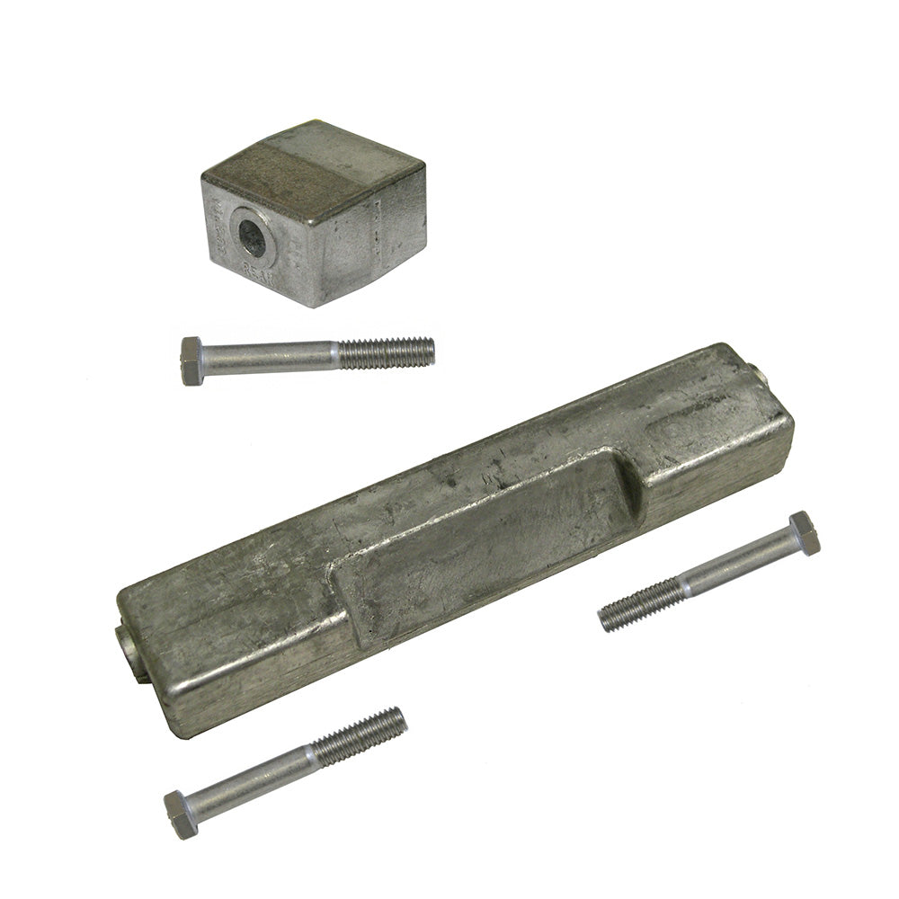 Performance Metals Bombardier Johnson/Evinrude 90-225HP 1991 Later Complete Anode Kit - Aluminum