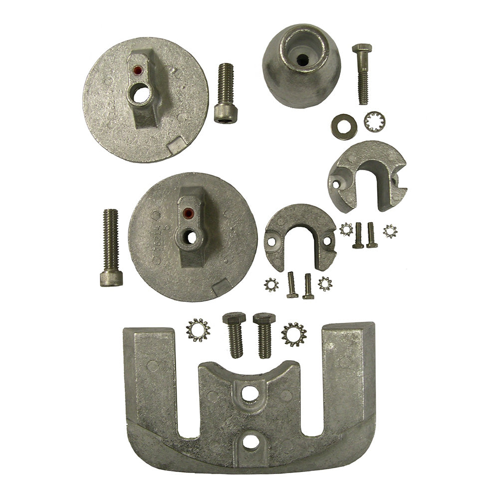 Kit d'anodes complet Performance Metals Mercruiser Bravo 3 (à partir de 2004) - Aluminium