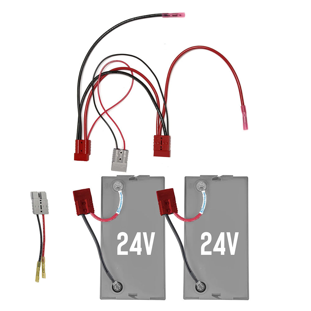 Kit parallèle Connect-Ease 24 V pour 2 batteries 24 V vers 1 moteur