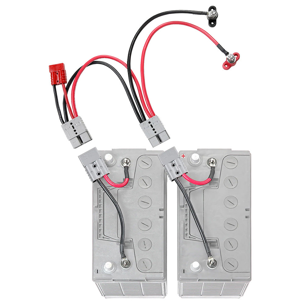 Kit de batterie double pour moteur hors-bord Connect-Ease 6 AWG