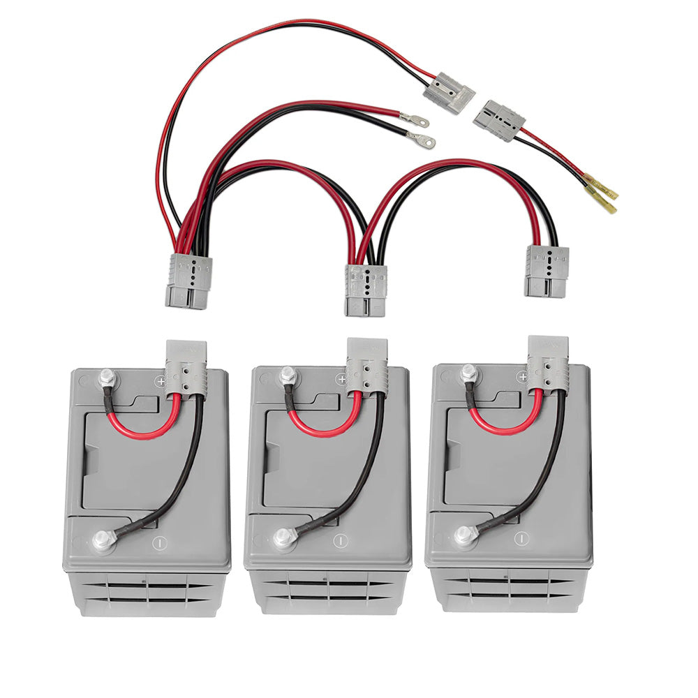 Système parallèle de batterie Connect-Ease 3 12 V avec énergie solaire