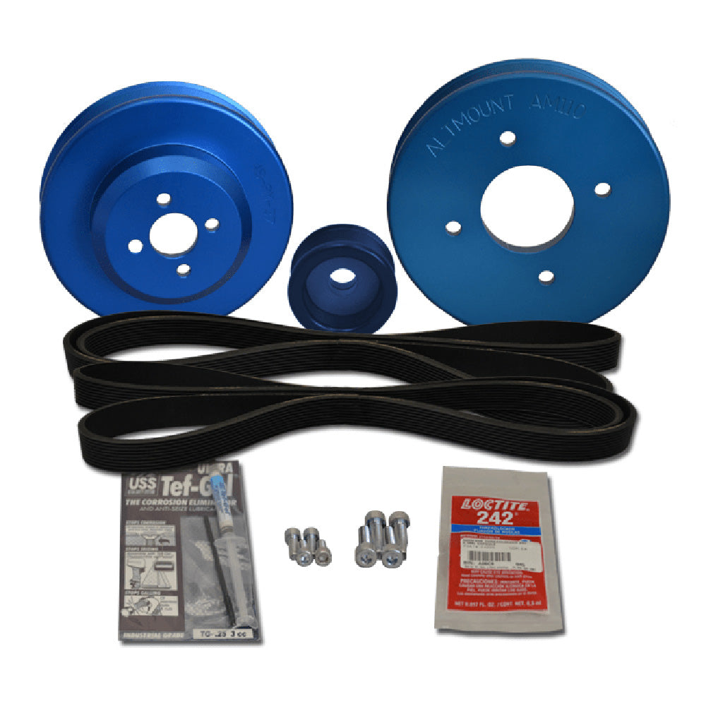 Kit de poulie Balmar Yanmar pour 4JH, 4JHE, -TE, -HTE, -DTE