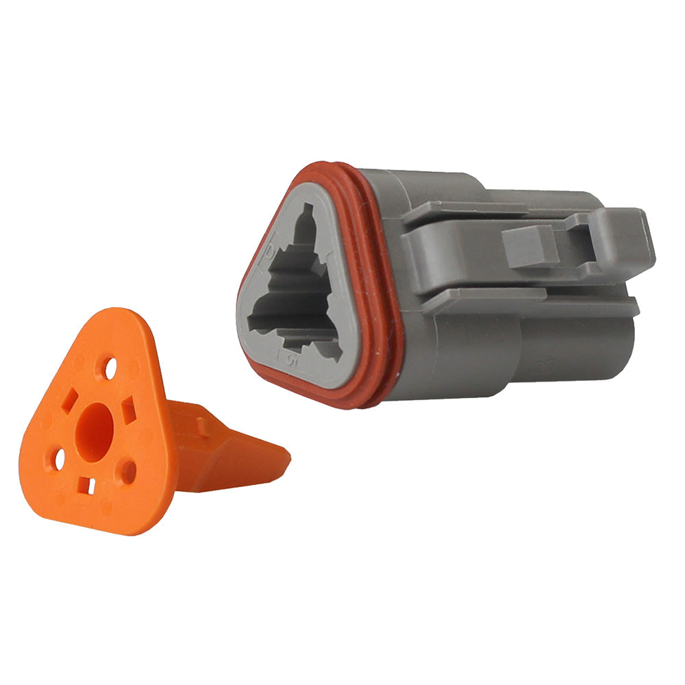 Kit de verrouillage à cale Pacer Deutsch DT Plug - 3 positions - Paquet de 10