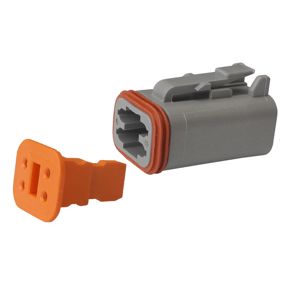 Kit de verrouillage à cale Pacer Deutsch DT Plug - 4 positions - Paquet de 10
