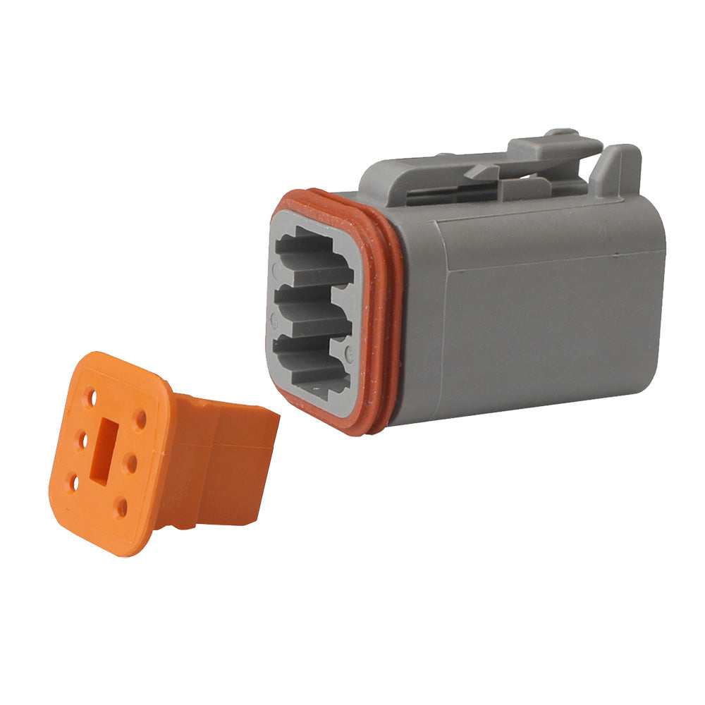 Kit de verrouillage à cale Pacer Deutsch DT Plug - 6 positions - Lot de 5