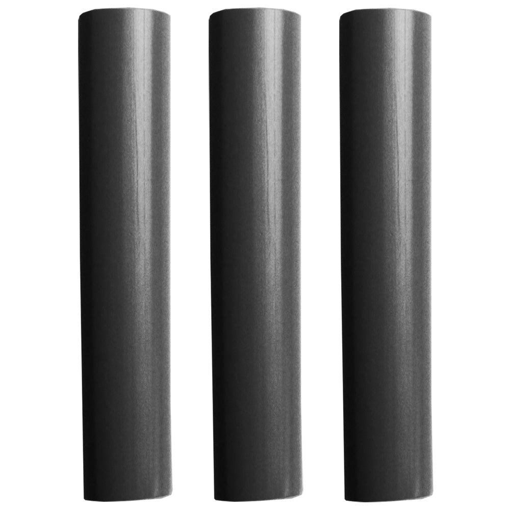 Gaine thermorétractable pour câble de batterie Pacer – 1" x 12" – Noir (3 pièces)