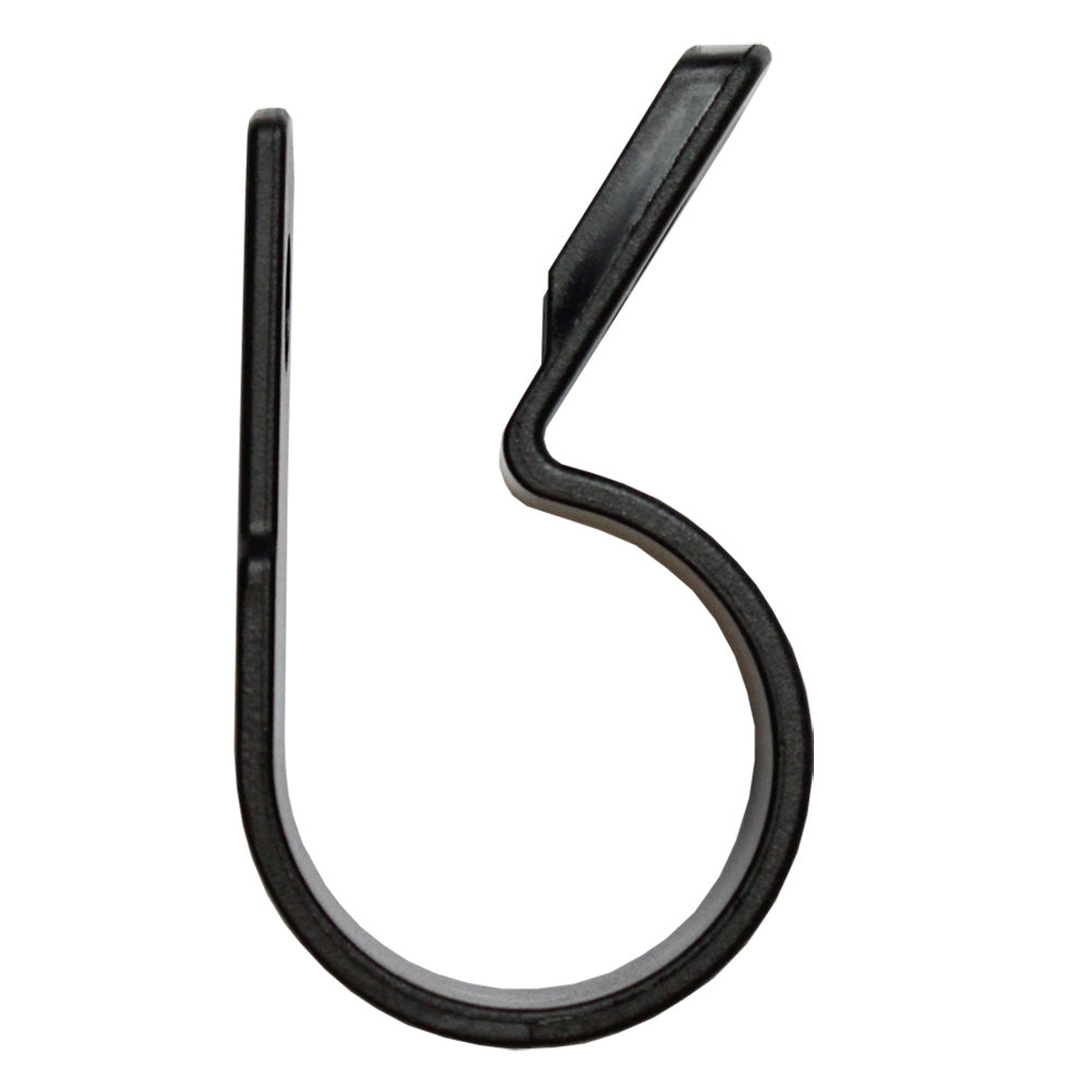 Colliers de serrage en nylon Pacer résistants aux UV - 5/16" - Noir - Paquet de 25