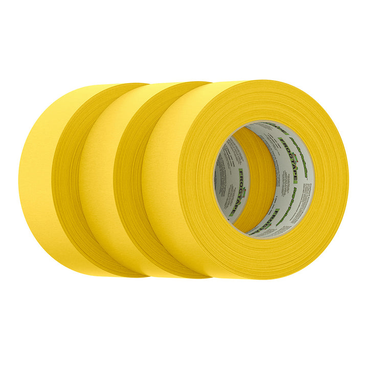 Ruban de masquage FrogTape CP 225 à adhérence moyenne-élevée - 48 mm x 55 m x 6 paquets - Or - Classé f/225F