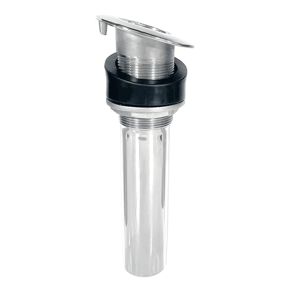 Porte-canne Tigress 9" 15 degrés - Sans vis - Acier inoxydable