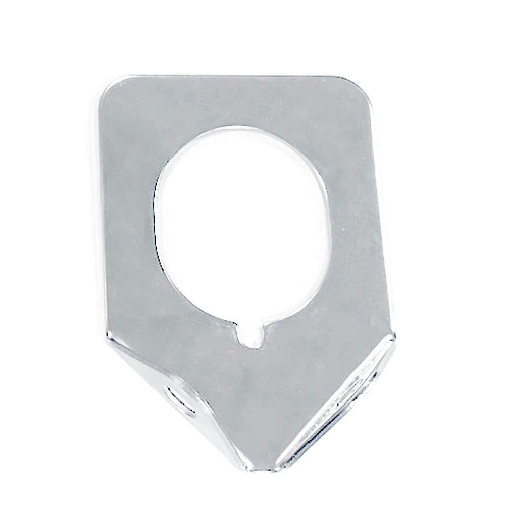 Plaque de support Tigress 9" pour porte-cannes sans vis - Acier inoxydable