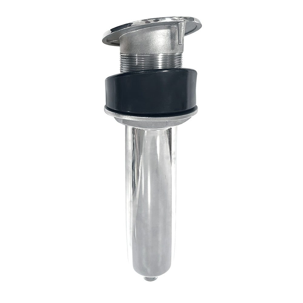 Porte-canne pivotant Tigress 10,5" à 15 degrés - Sans vis - Acier inoxydable