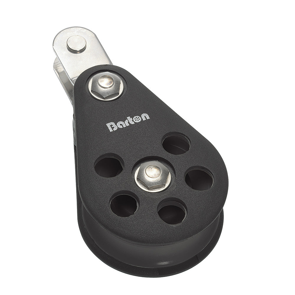 Poulie à roulement lisse Barton Marine taille 5 54 mm, simple, double, à tenon