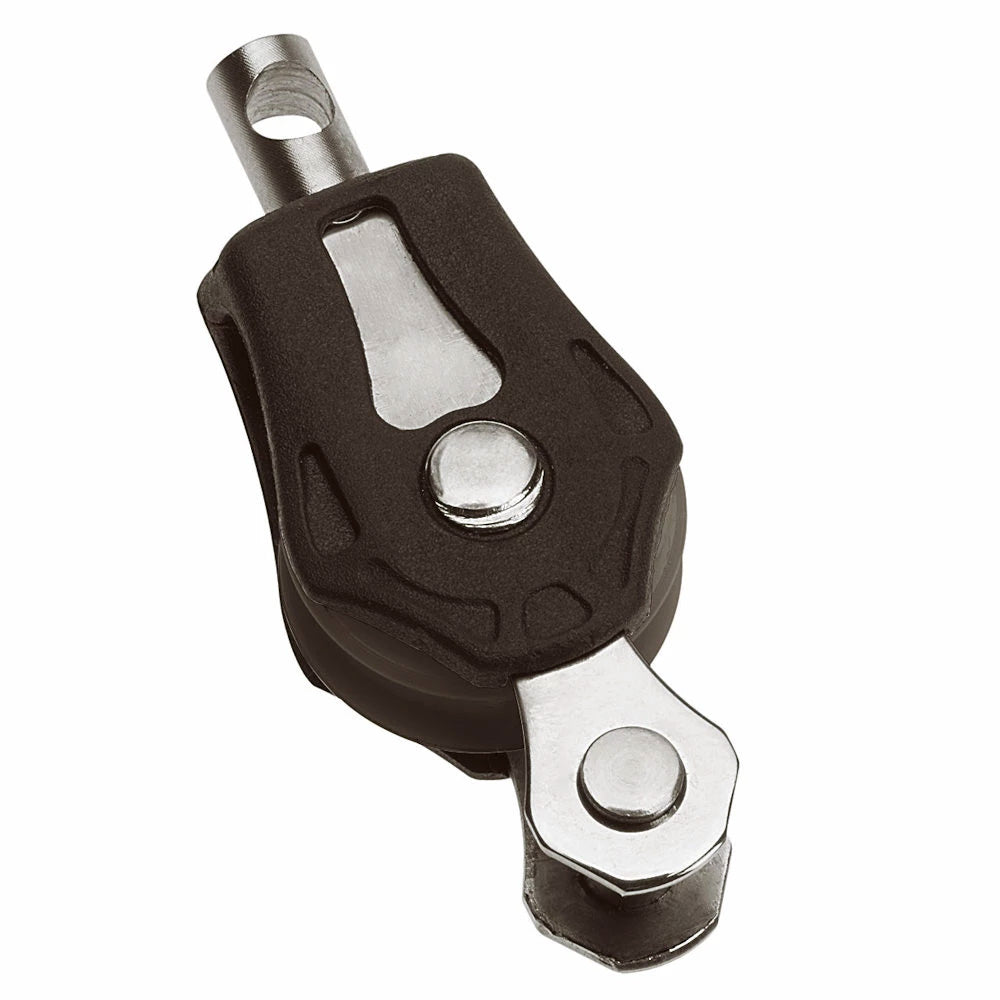 Poulie à roulement lisse Barton Marine taille 0 20 mm, émerillon simple, ringot