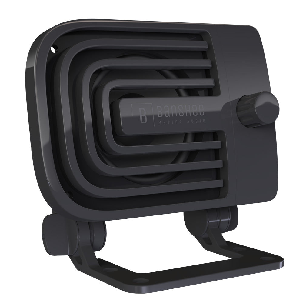 Haut-parleur VHF externe actif Banshee Marine - Noir