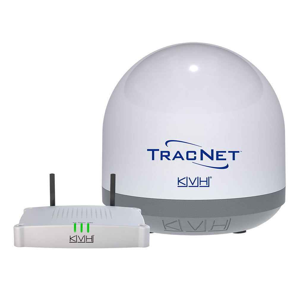 Terminal compact KVH TracNet Coastal Pro 5G/WiFi avec hub TracNet