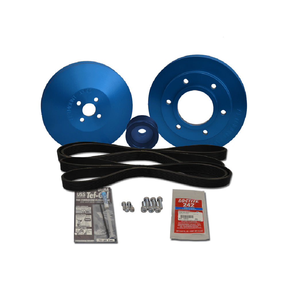 Kit de poulie Balmar pour Yanmar 6LY, 6LYA-STP, 6LY2-STP