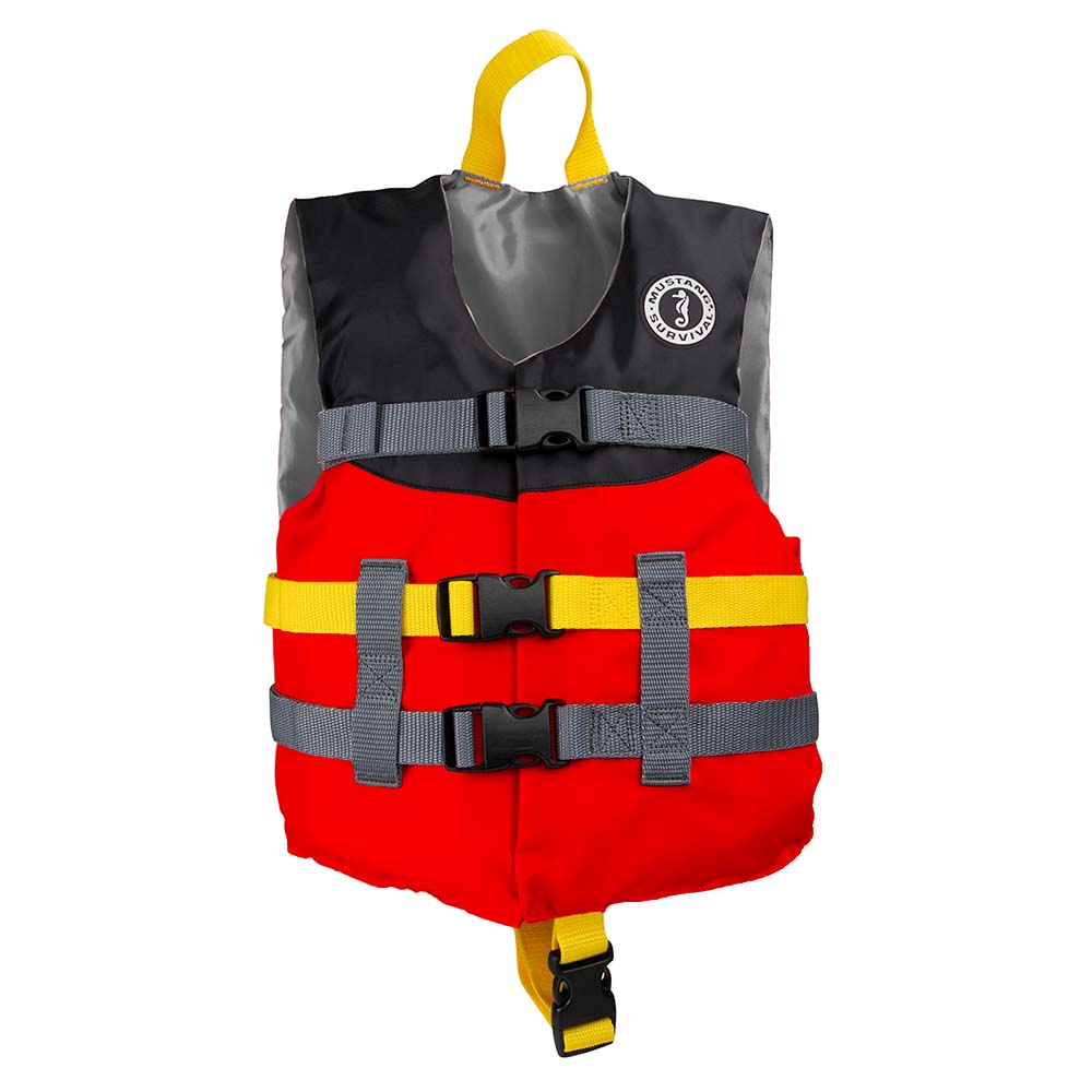 Gilet en mousse Mustang pour enfant - Rouge/Noir