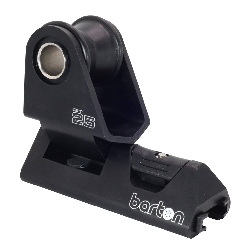 Chariot Gênes Barton 25 mm T-Track - Noir