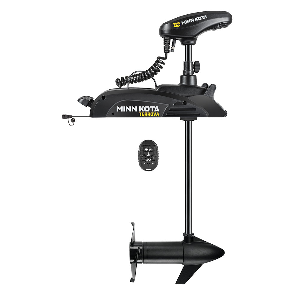 Moteur de pêche à la traîne Minn Kota Kayak Terrova 55 avec micro-télécommande - 12 V - 55 lb - 36 po