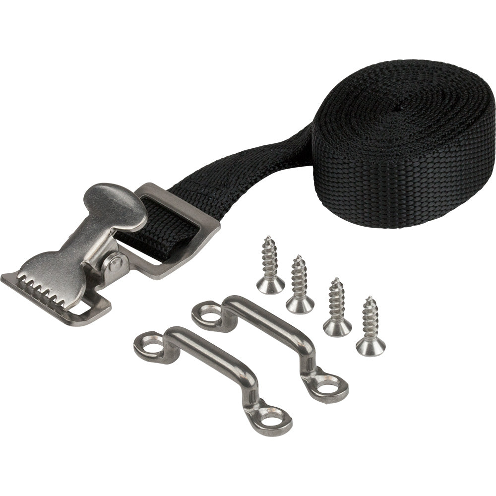 Sangle pour réservoir d'essence Sea-Dog - Nylon/Acier inoxydable 304 - 72"