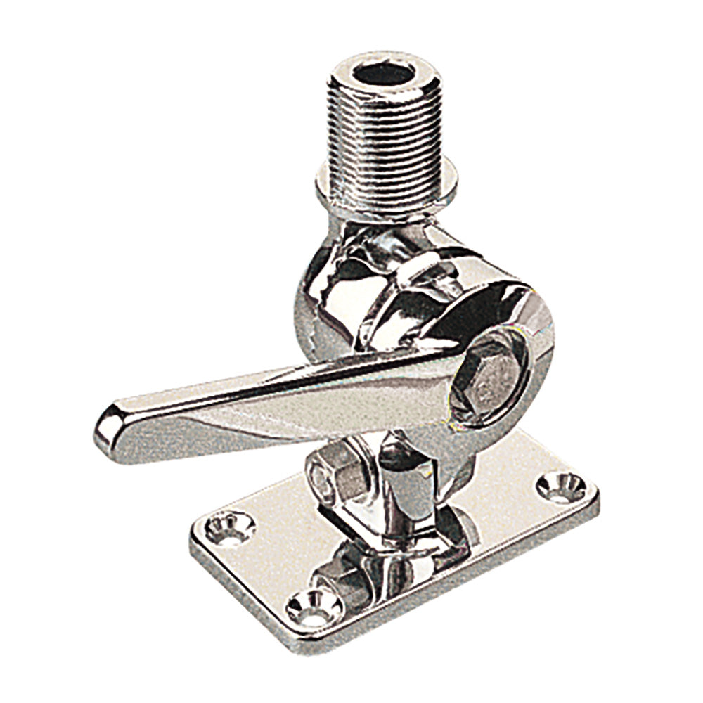Base d'antenne réglable Sea-Dog - Zinc moulé sous pression chromé