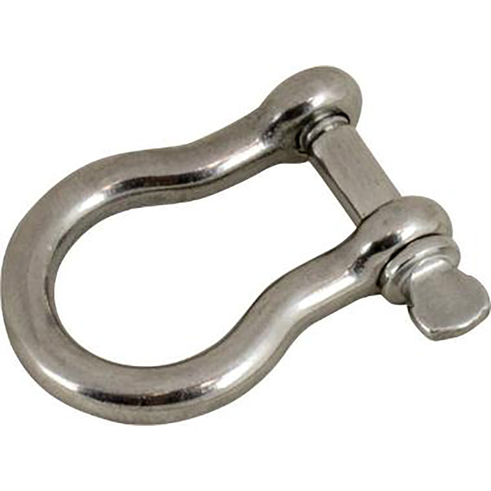 Manille lyre Sea-Dog - Diamètre 7/8", ouverture 1", acier inoxydable moulé 316