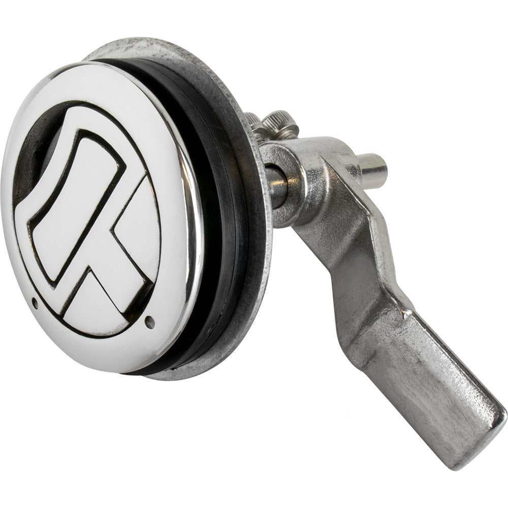 Loquet de trappe rond Sea-Dog - Acier inoxydable 316 moulé par injection