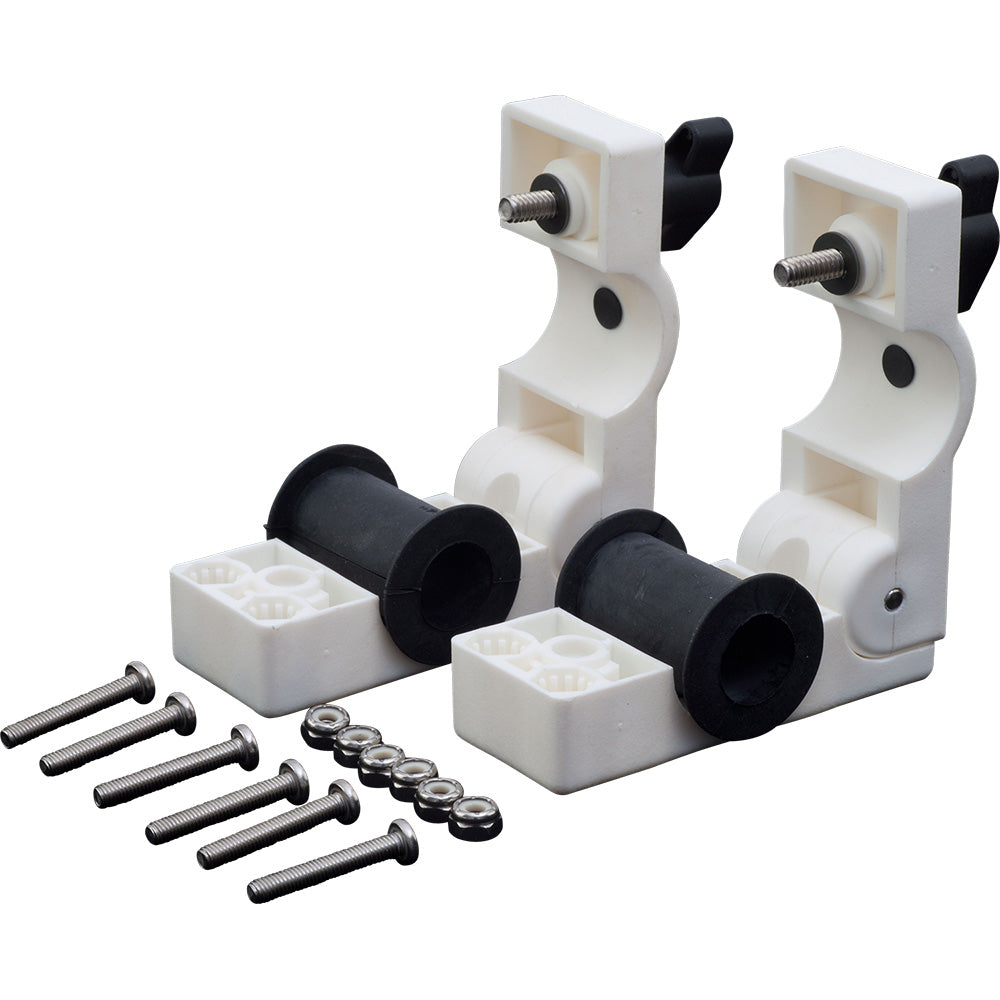 Colliers de serrage amovibles pour rail rond Sea-Dog - Nylon moulé par injection/EDPM/acier inoxydable
