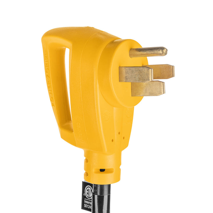 Camco Power Grip 18" Dogbone Adapter - 50 Amp Male/30 Amp Female