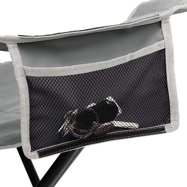 Coleman Big  Tall Quad Camping Chair - Grey