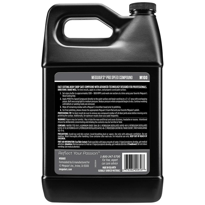 Meguiar's Pro Speed Compound - 1 Gallon