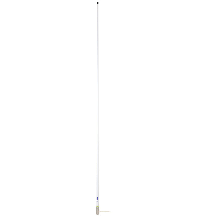 Antenne VHF Scout blanche de 8 pi, virole en acier inoxydable robuste de 6 dB avec 6 m de câble RG-8x, antenne offshore robuste PL-259 incluse, KS-43