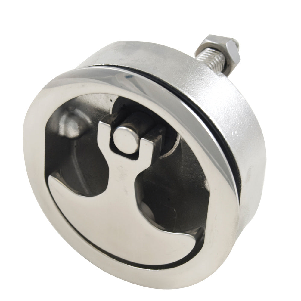 Poignée de compression Whitecap - Acier inoxydable 316 - Non verrouillable - Diamètre extérieur 3"