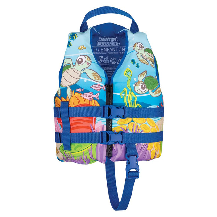 Gilet Water Buddies Full Throttle - Enfant 30-50 lb - Tortue