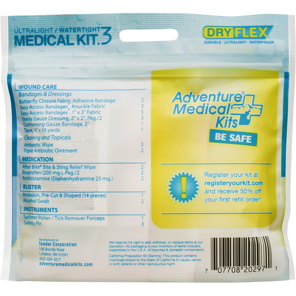 Adventure Medical Ultralight/Watertight .3 vo First Aid Kit