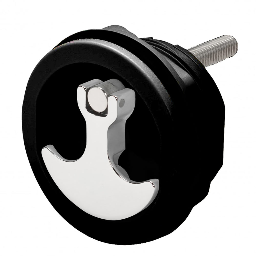 Poignée de compression Whitecap CP Zamac/nylon noir sans verrouillage, usage en eau douce uniquement